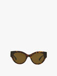 Oval Logo Acetate Sunglasses
