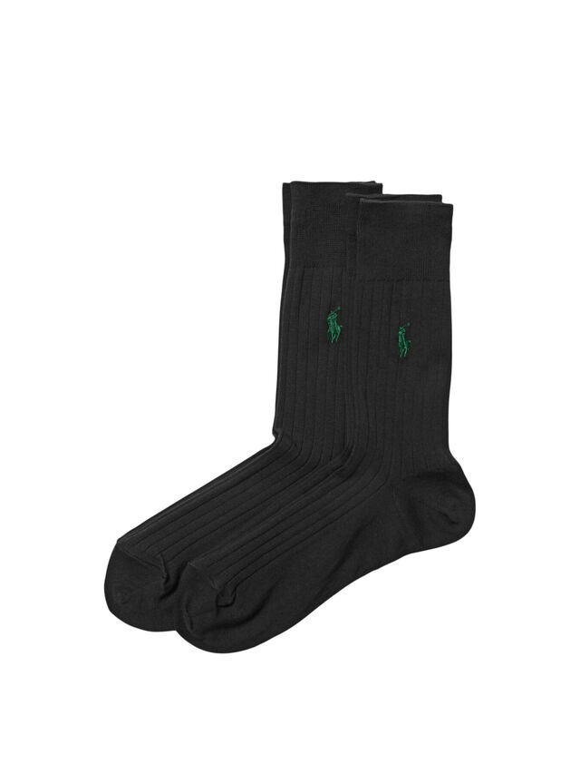 2 Pack Rib Egyptian Socks