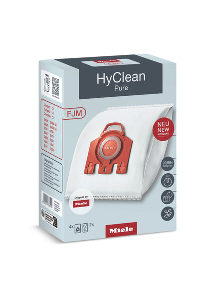 HyClean Pure FJM Vacuum Cleaner Bags 4 pack
