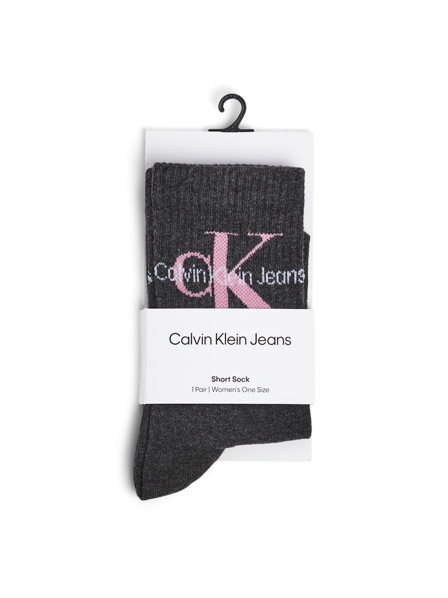 CKJ Women Sock 1P Rib