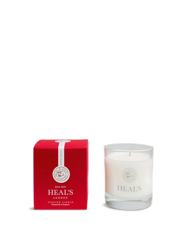 Winter Spice Scented Glass Candle