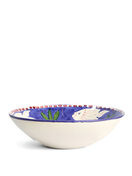 Materia Decorated Poseidon Salad Bowl