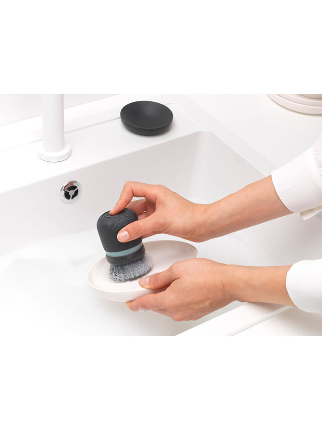 SinkSide Soap Dispensing Dish Brush