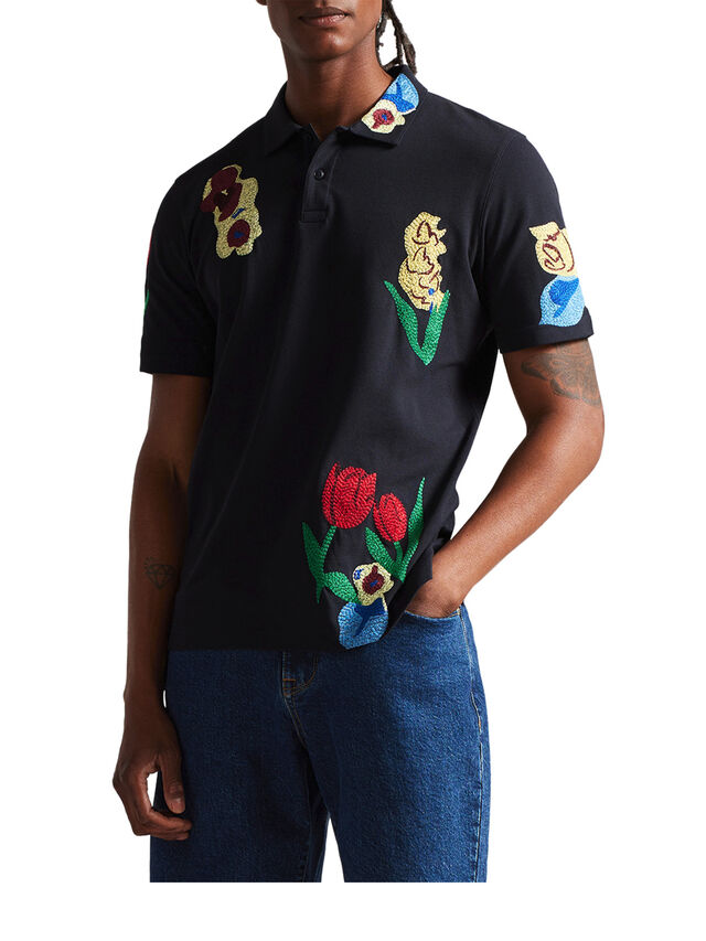 Embroidered Regular Fit Polo