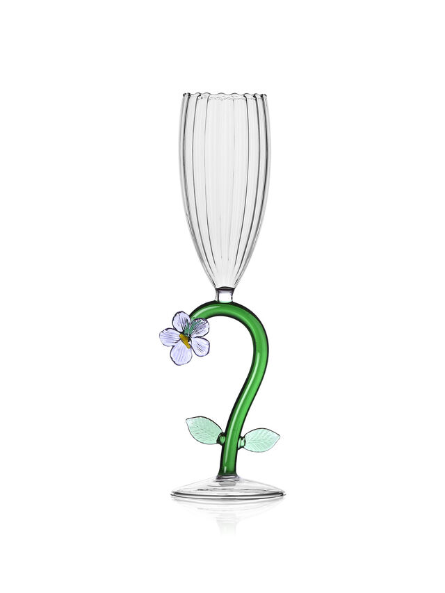 Botanical Optical Flute Flower