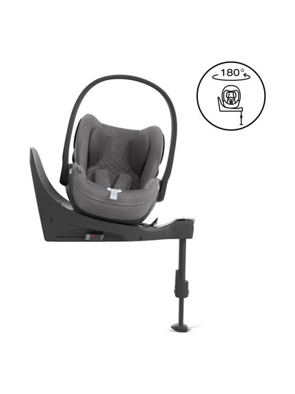 Cybex Cloud Z2 i-Size Rotating Baby Car Seat - Soho Grey
