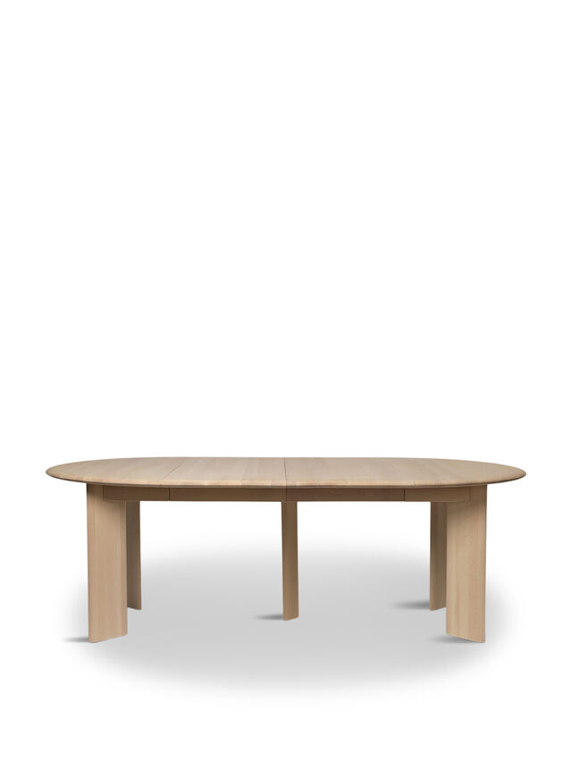 Bevel Table Extend x 2 - White Oiled Oak
