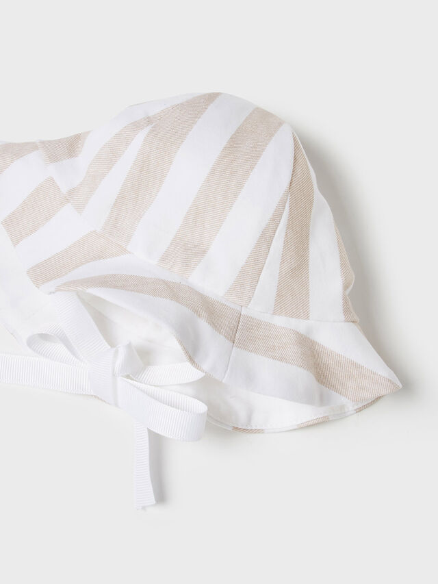 Striped Bubble with Bucket Hat