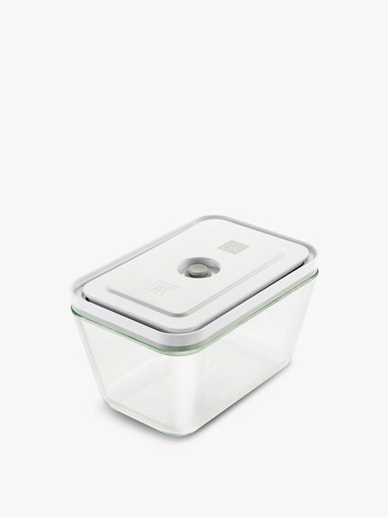 Rectangular Glass Vacuum Food Storage Box
