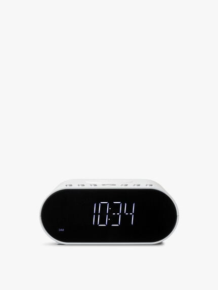 Ortus DAB/DAB+/FM Alarm Clock Radio with Wireless Smartphone Charging