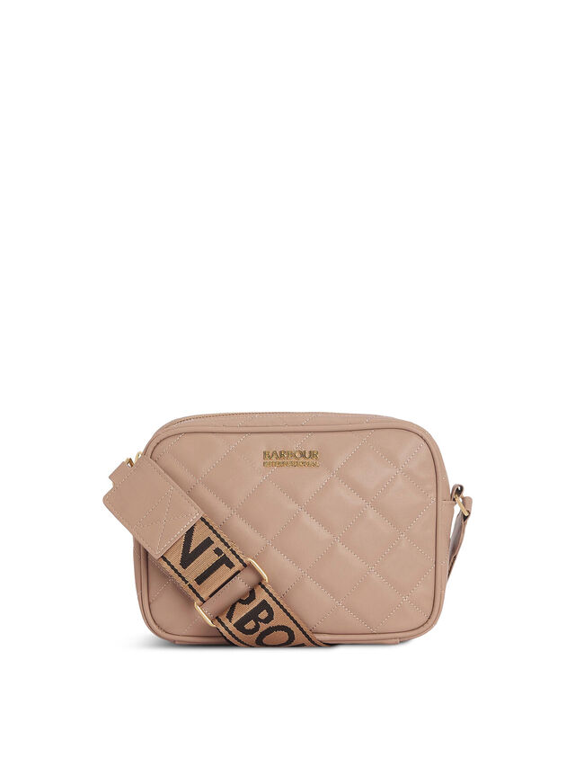 Quilted Sloane Small Crossbody Bag Black