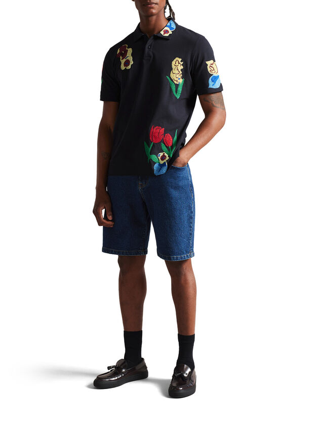 Embroidered Regular Fit Polo