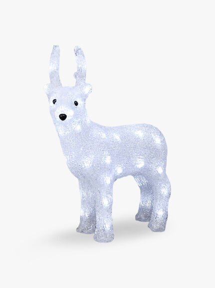 LED Acrylic Reindeer 38cm