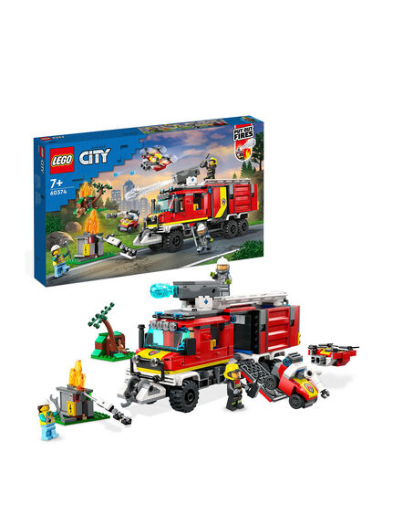 City Fire Command Unit Truck Toy 60374