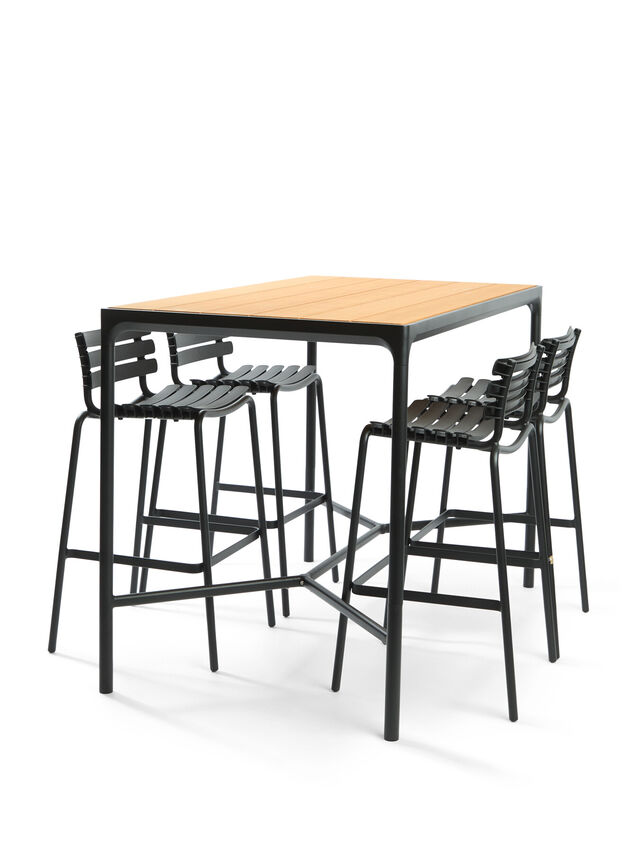FOUR Bar Set with Bar Table and 4 Bar Chairs