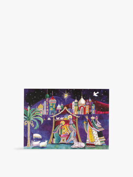 Deluxe Nativity Cards Pack of 6