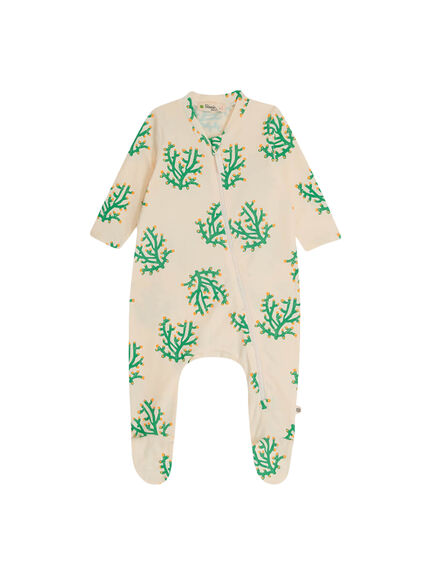 Coral Front Sleepsuit
