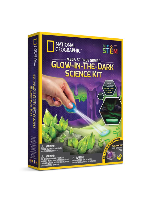 Glow-In-The-Dark Mega Science Kit