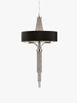 Langan Chandelier Small With Black Shade