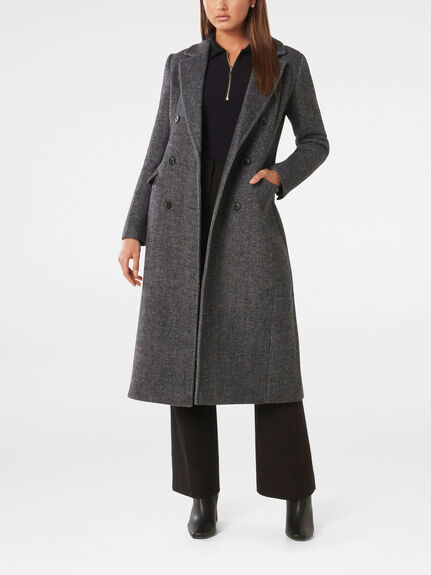 Sydney Double Breasted Button Coat