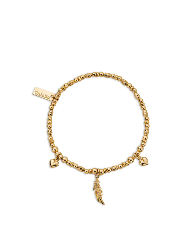 Gold Love And Courage Bracelet