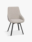 Fraser Upholstered Swivel Chair, Set of 2