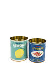 KIT Storage tins (set of 2) - Lemons and Harissa