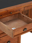 Villiers Reclaimed Wood Double Pedestal Desk