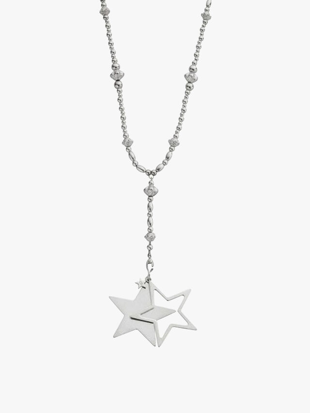 Fearless Necklace Extra Large Stars Pendant