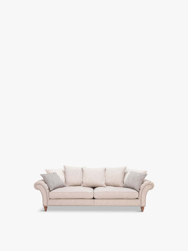 Craven Grand Sofa With Studs