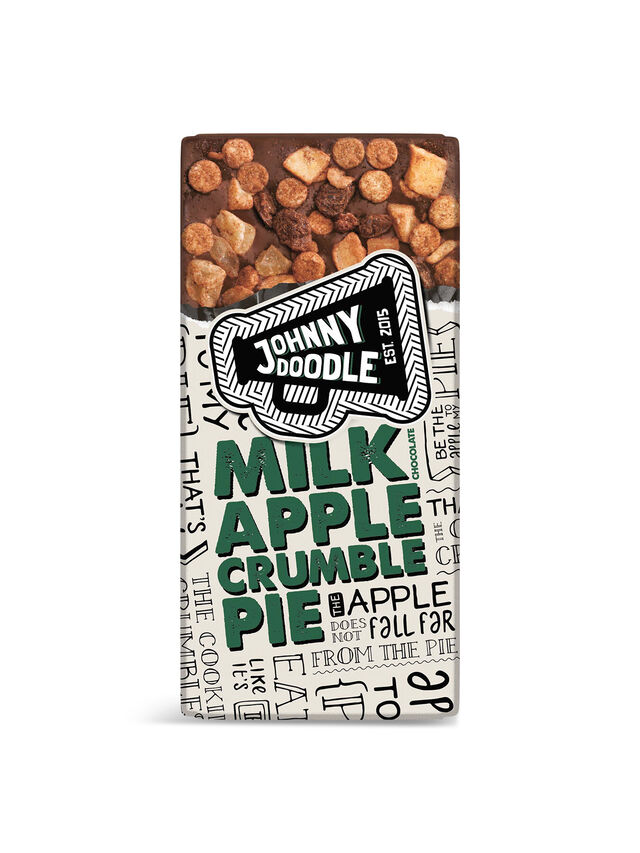 Johnny Doodle Milk Apple Crumble Pie 150g