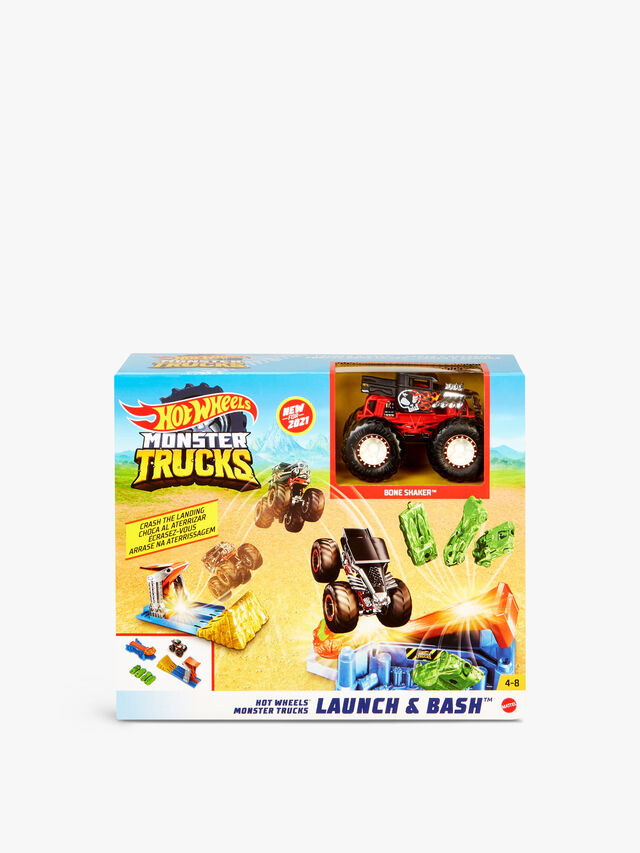 Monster Trucks Launch And Bash Play Set