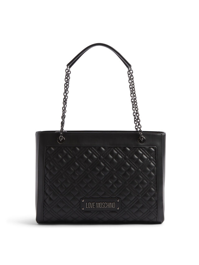 Quilted Shoulder Tote