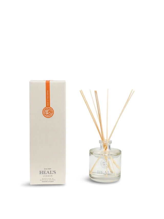 Amber & Pink Pepper Natural Reed Diffuser