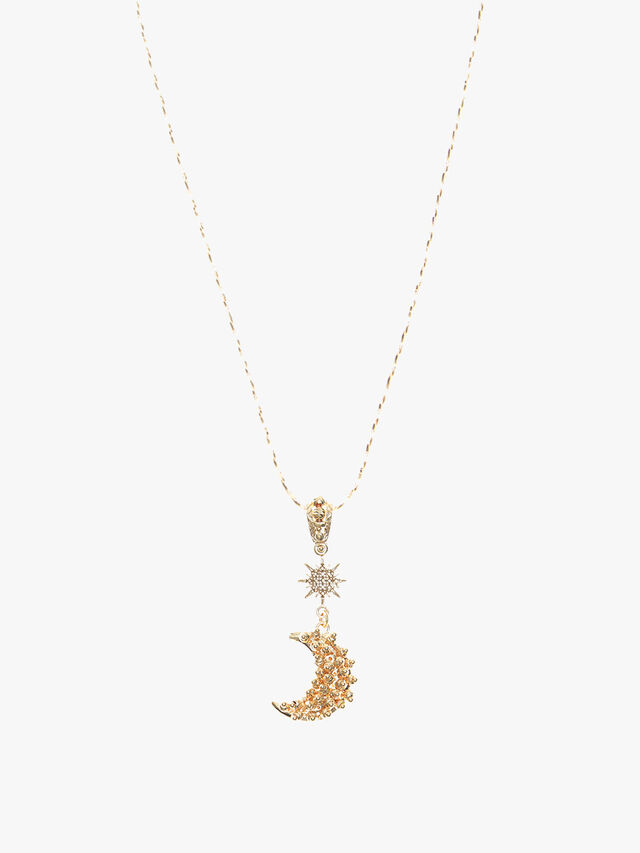 Celestial Luna Pendant Necklace