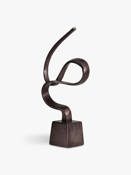 Metallic-Bronze-Aluminium-Wellness-Sculpture-on-base-703640