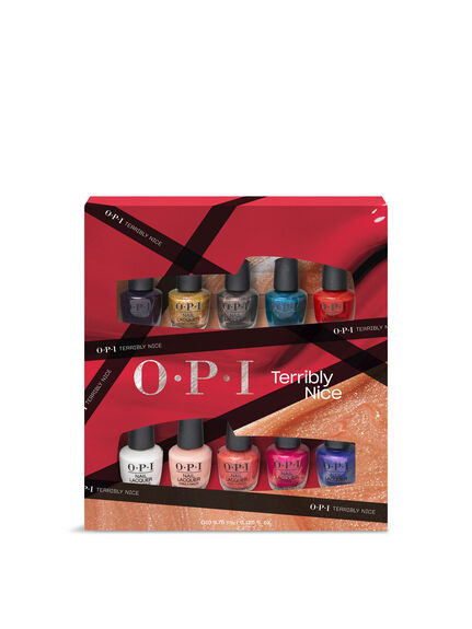 OPI Terribly Nice Nail Lacquer 10 Piece Mini Pack