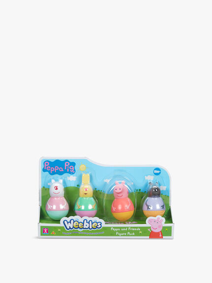 Weebles Peppa And Friends Figure Pack