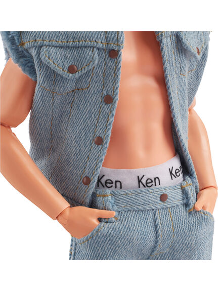 Barbie™ The Movie Collectible Ken® Doll Wearing Denim Matching Set