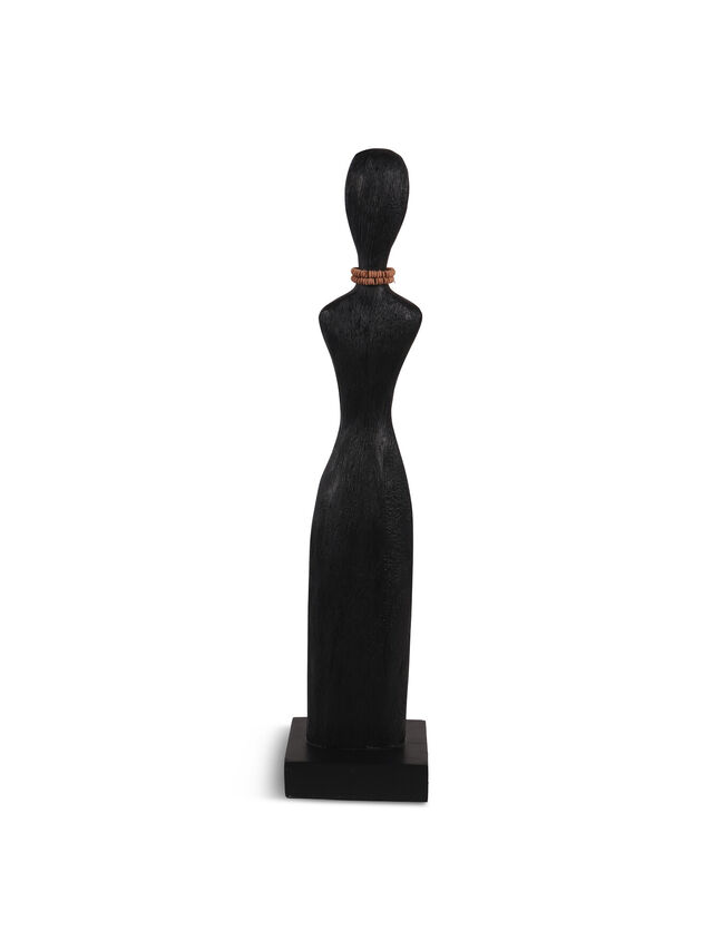 Abstract Female  Sculpture Black Small