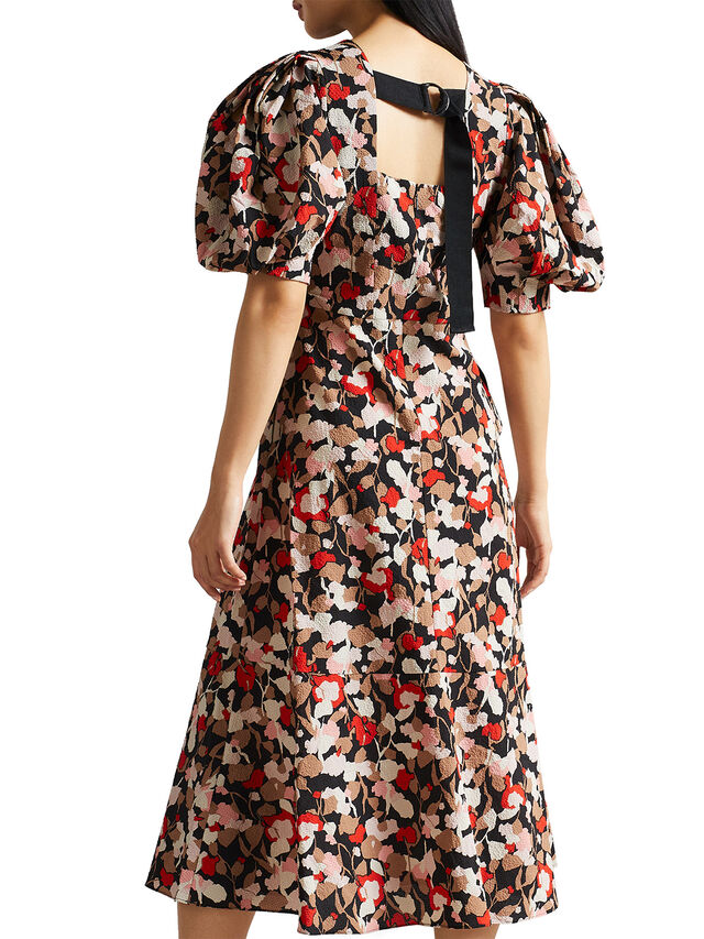 Women's Ted Baker HELGI Printed Floral Seersucker Midi Dress | Fenwick