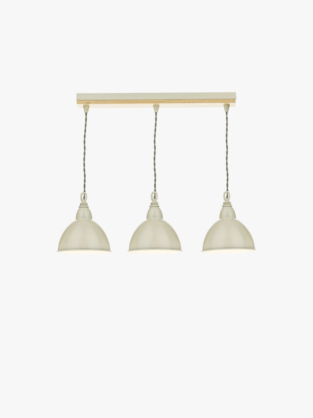 Blyton 3 Light Bar Pendant with Painted Shade