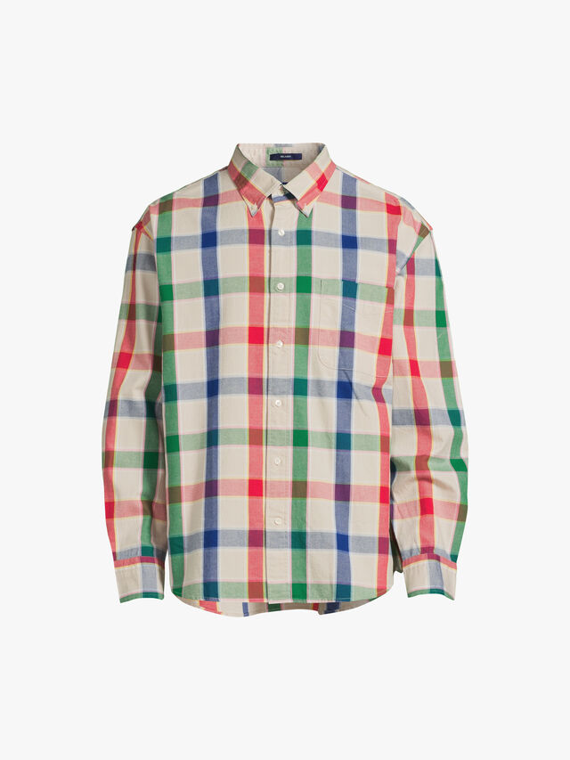 Relaxed Oxford Check Bd