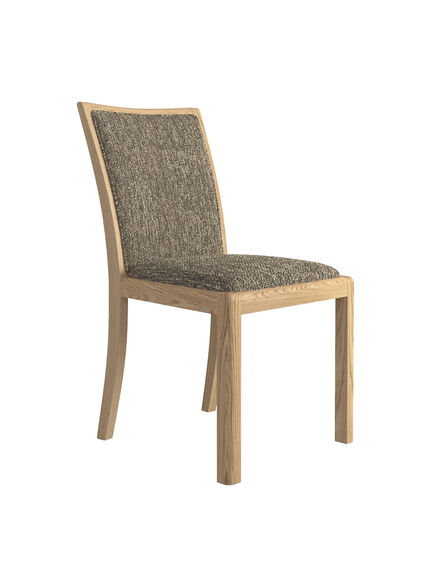 Winsor Stockholm Low Back Chair (grey fabric)