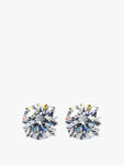Eternal Prong Diamond Stud Earrings