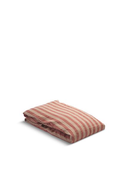 Pembroke Stripe Linen Flat Sheet