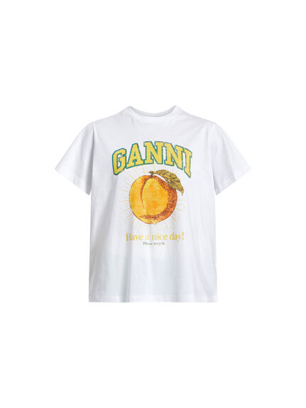 Basic Jersey Peach Relaxed T-shirt