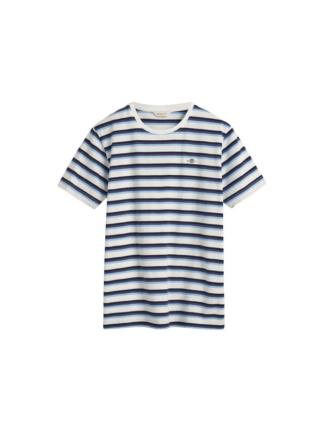 Striped Shield T-Shirt