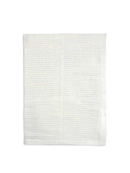 Cellular Cot/Bed Pram Blanket 70x100