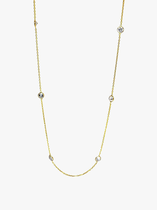 Long Chelsea Necklace Gold